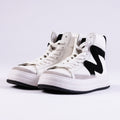 Black ZigZag High Top Women's Sneakers